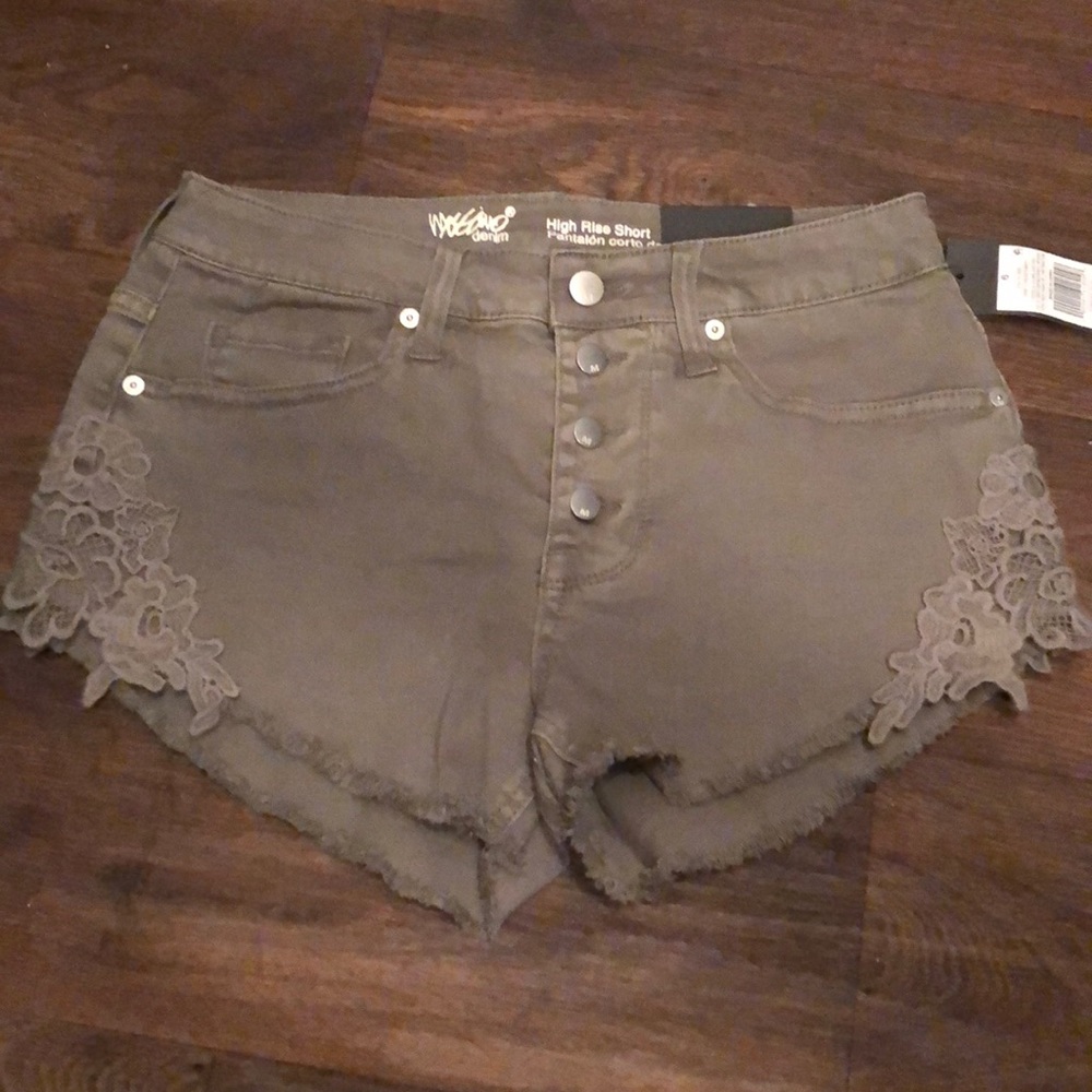 high rise shorts